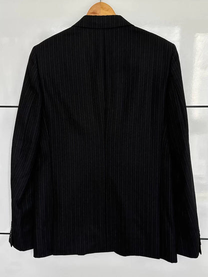 CDG Homme Deux Wool Suit Jacket Black M