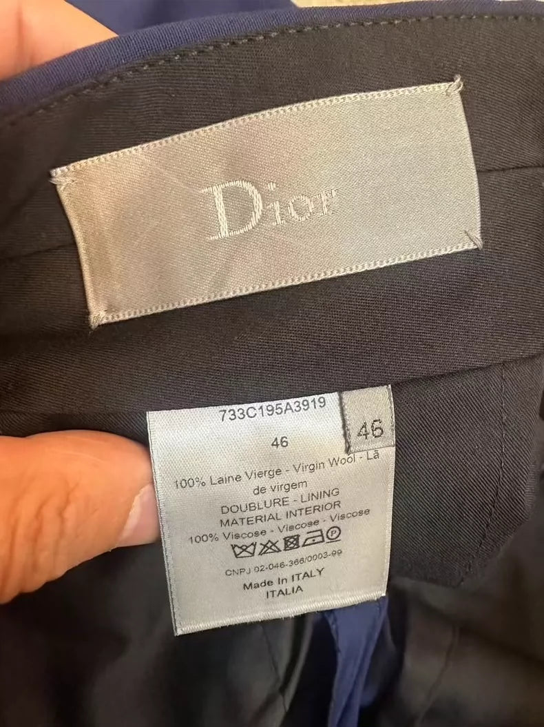 Dior Wool Trousers for Men-zp