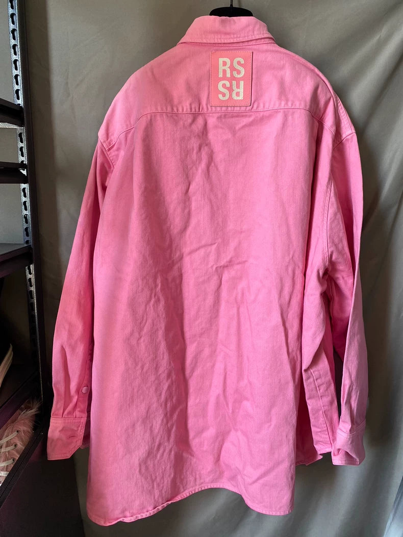 Pink Oversized Shirt by Raf Simons