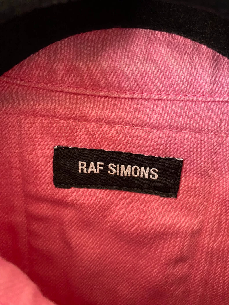Pink Oversized Shirt by Raf Simons