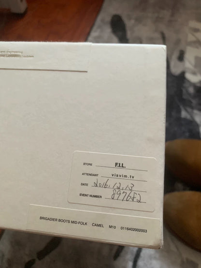 VISVIM Brigadier Boots Mid-Folk