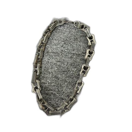 Balenciaga Silver Necklace Fashion Statement
