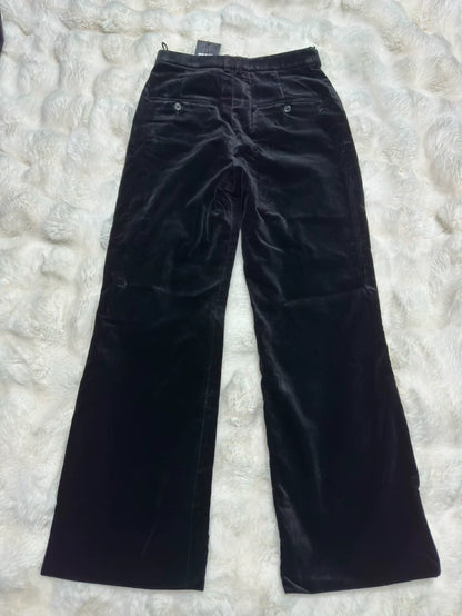 Saint Laurent Velvet Flared Pants for Women