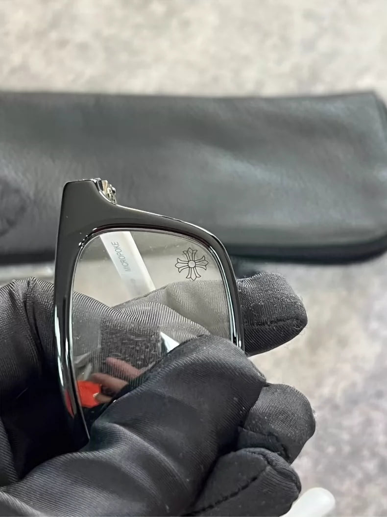 Chrome Hearts Sunglasses with Case and Cloth