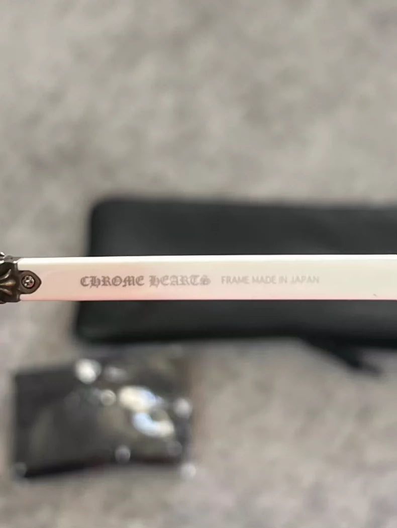 Chrome Hearts Sunglasses with Case and Cloth