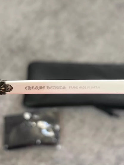 Chrome Hearts Sunglasses with Case and Cloth