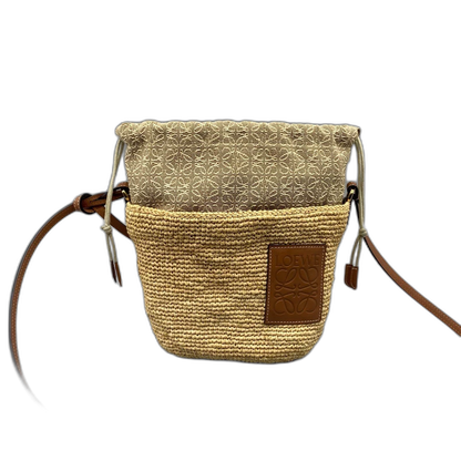 Loewe Woven Tote Crossbody Bag