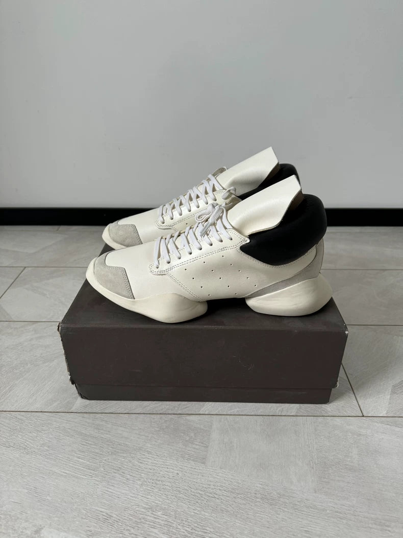 Adidas Rick Owens Full Leather Sneakers