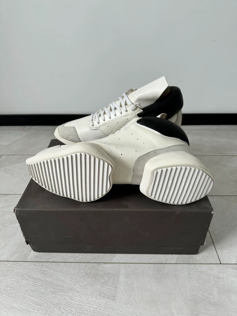 Adidas Rick Owens Full Leather Sneakers