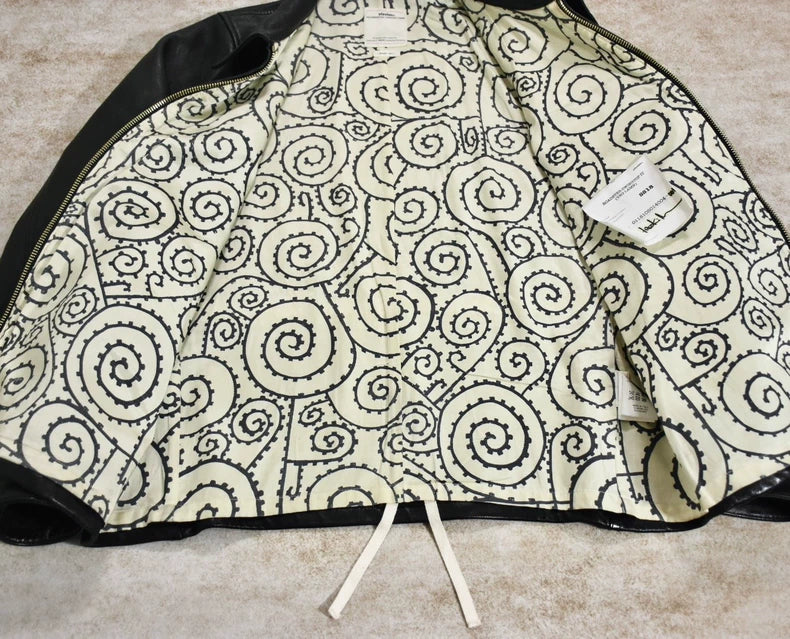 Visvim Leather Roadster Swing Top Jacket