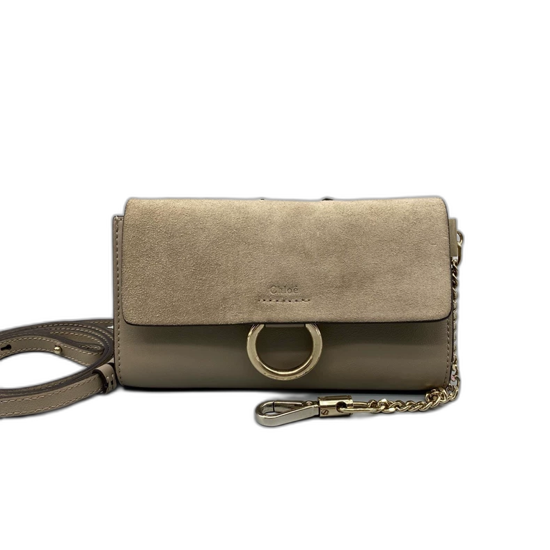 Chloe Faye Leather Crossbody Bag