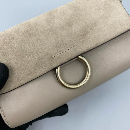 Chloe Faye Leather Crossbody Bag