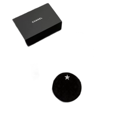 Chanel Black Suede Round Bag