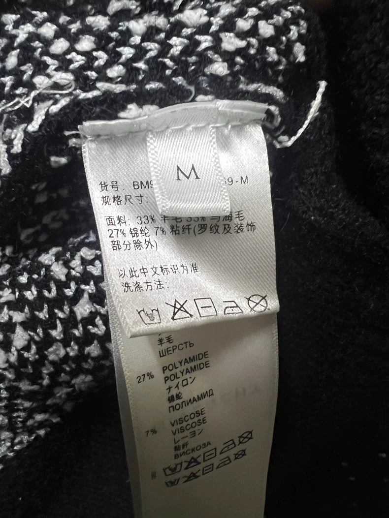 Givenchy Men's Black Wool Sweater