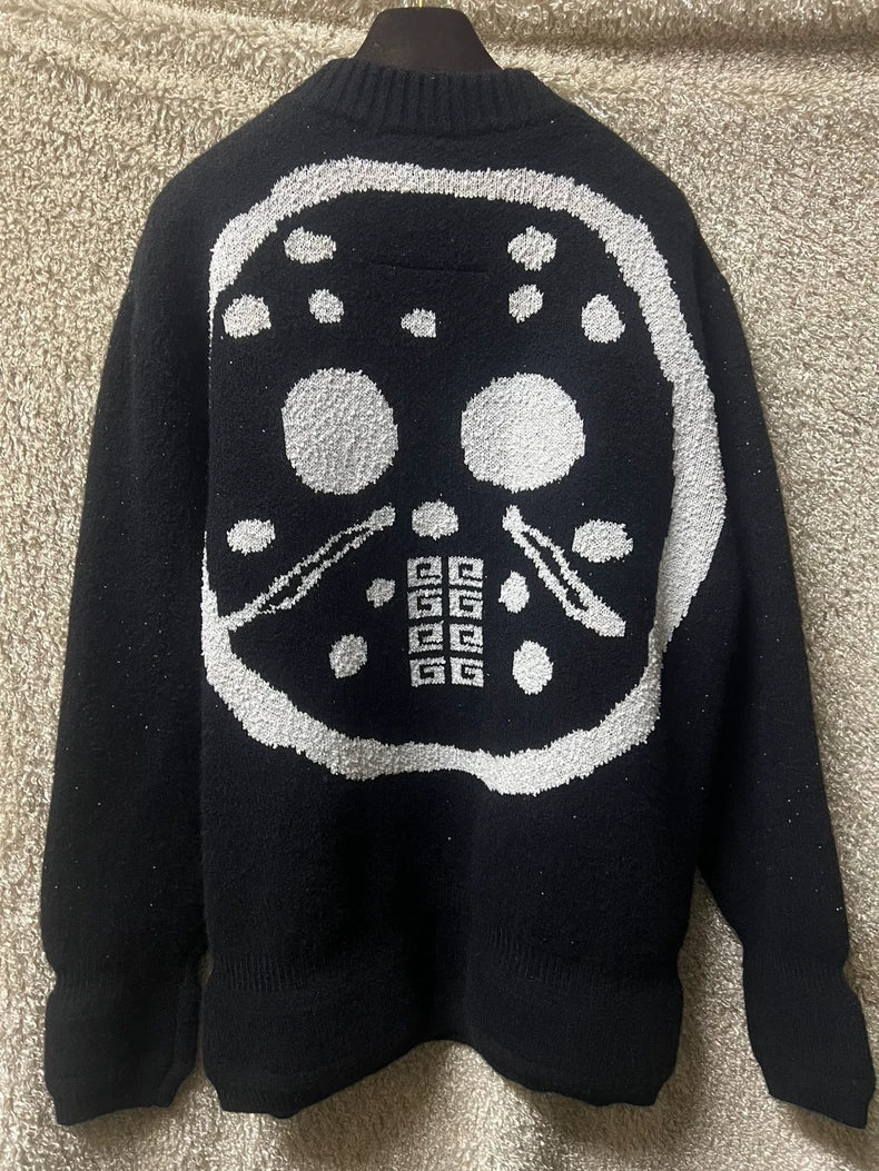 Givenchy Men's Black Wool Sweater