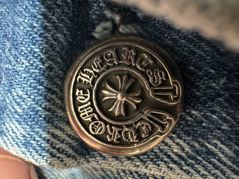 Chrome Hearts x Levi's 501 Distressed Jeans-yf