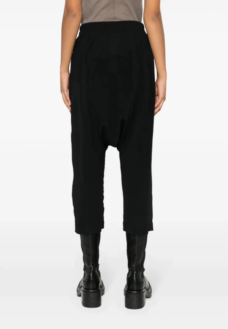 Rick Owens SS24 Cropped Drop-Crotch Pants