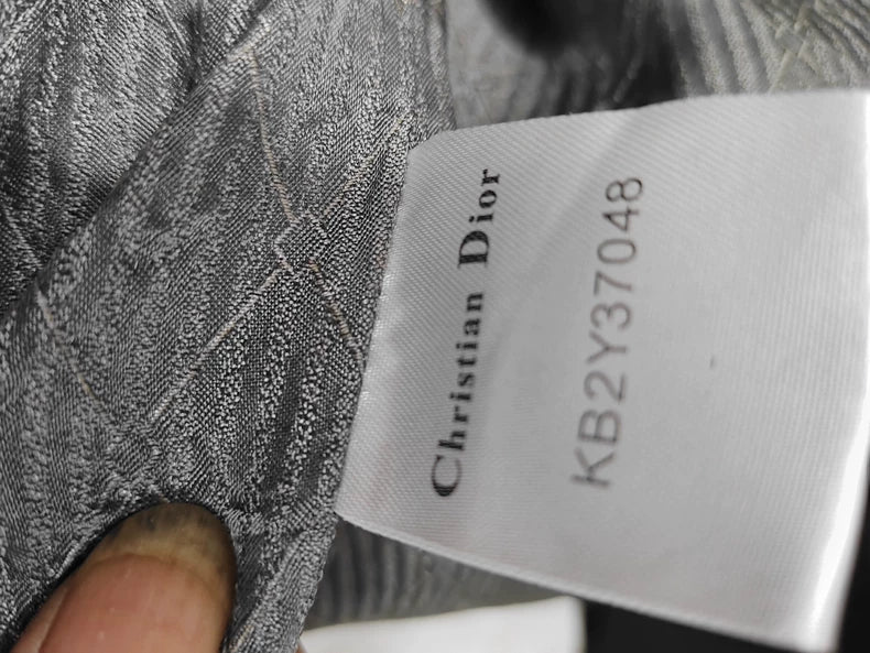 Vintage Dior Black Wool Long Coat