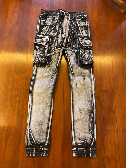 Rick Owens DRKSHDW Coated Denim Pants