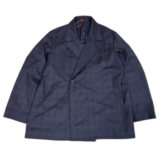 Balenciaga Plaid Wool Coat Size 44