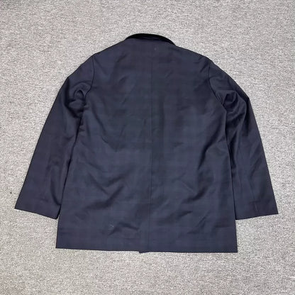 Balenciaga Plaid Wool Coat Size 44