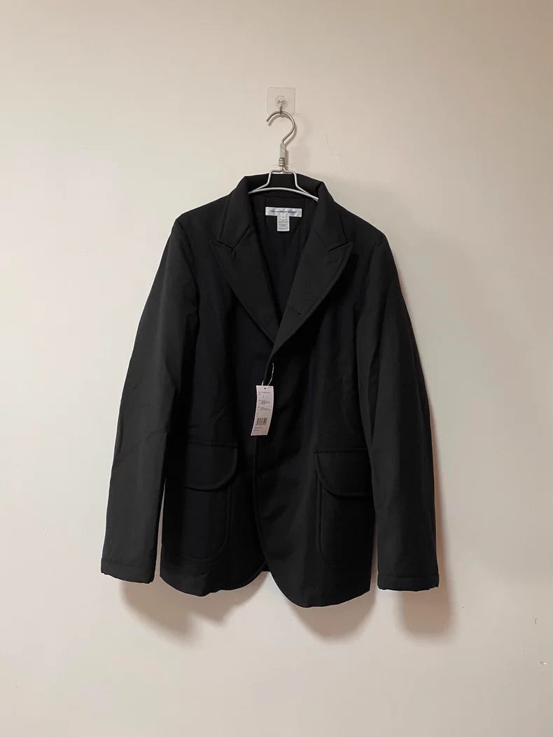 Comme des Garcons Padded Black Blazer