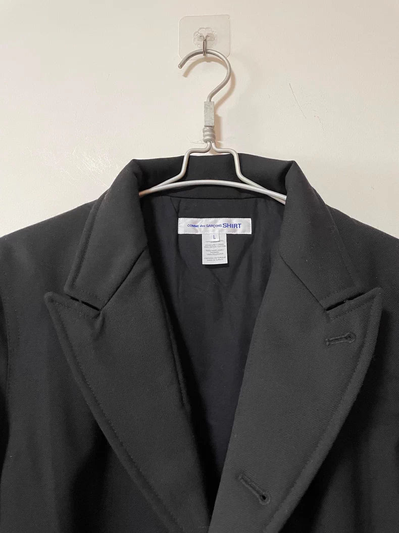 Comme des Garcons Padded Black Blazer