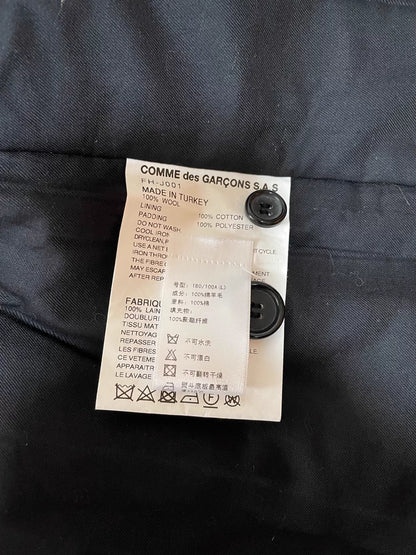 Comme des Garcons Padded Black Blazer