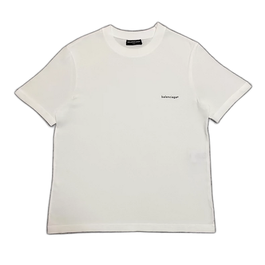 Balenciaga Small Logo Short Sleeve T-shirt-zp
