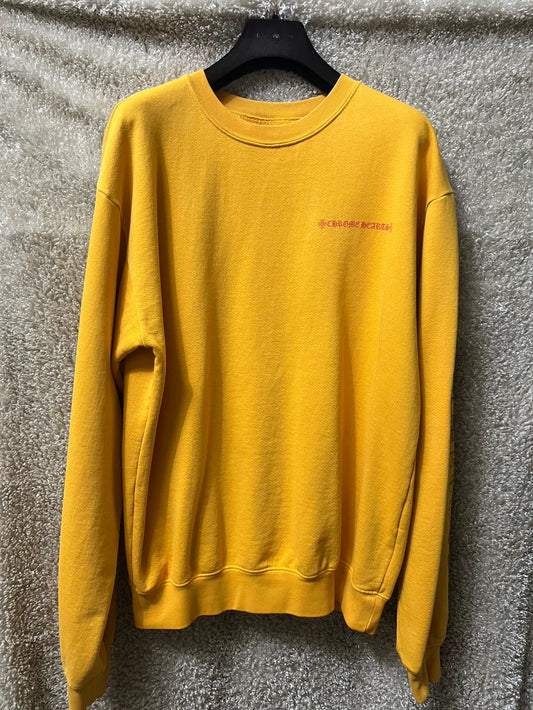 Chrome Hearts Matty Boy Yellow Sweatshirt