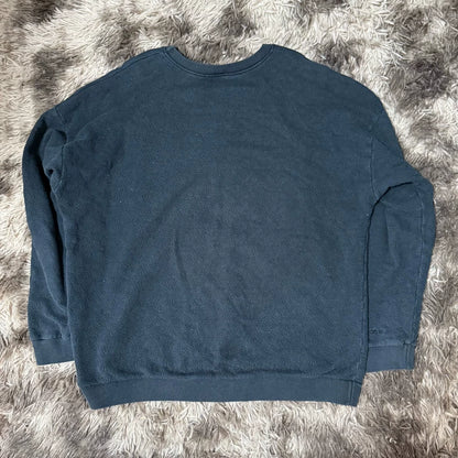 Chrome Hearts Black Embroidered Crewneck Sweatshirt