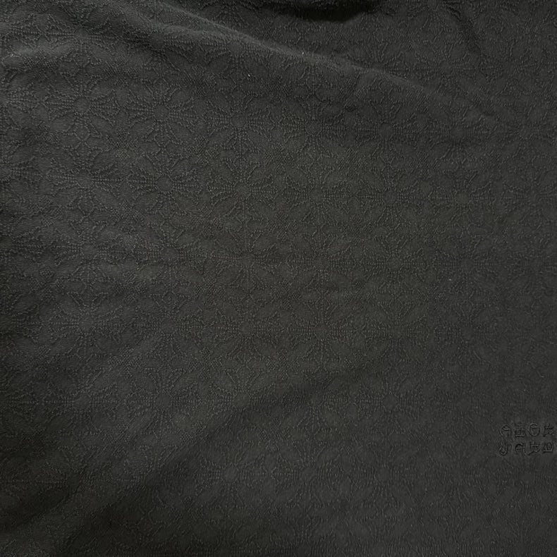 Chrome Hearts Black Embroidered Crewneck Sweatshirt