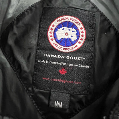 Canada Goose Black Zip-Up Jacket M Size