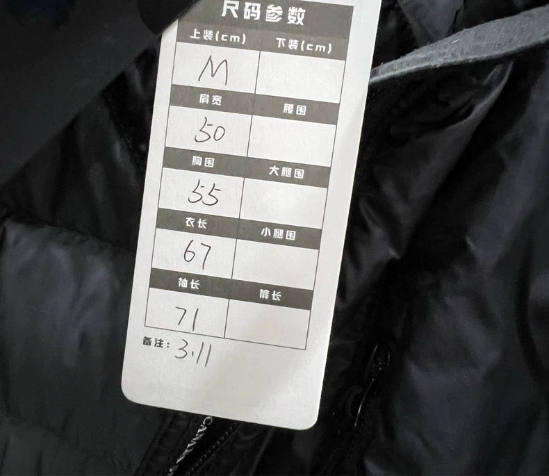 Canada Goose Black Zip-Up Jacket M Size