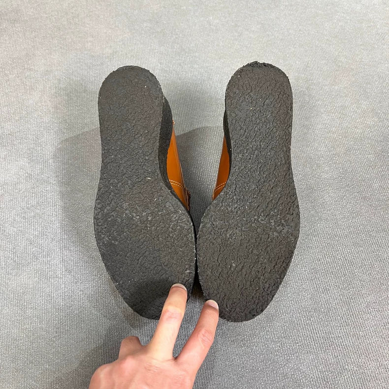 Celine Caramel Thick-Footbed Loafers