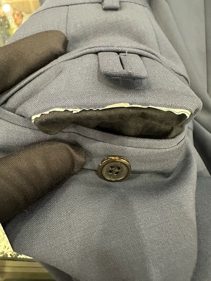 Classic Navy Blue Prada Men's Trousers