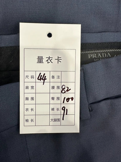 Classic Navy Blue Prada Men's Trousers