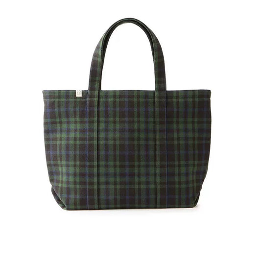 VISVIM UT.TOTE Buffalo Check Tote Bag