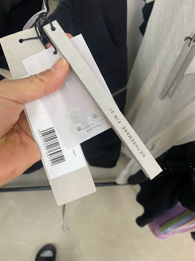 Rick Owens Men's Black Cargo Pants