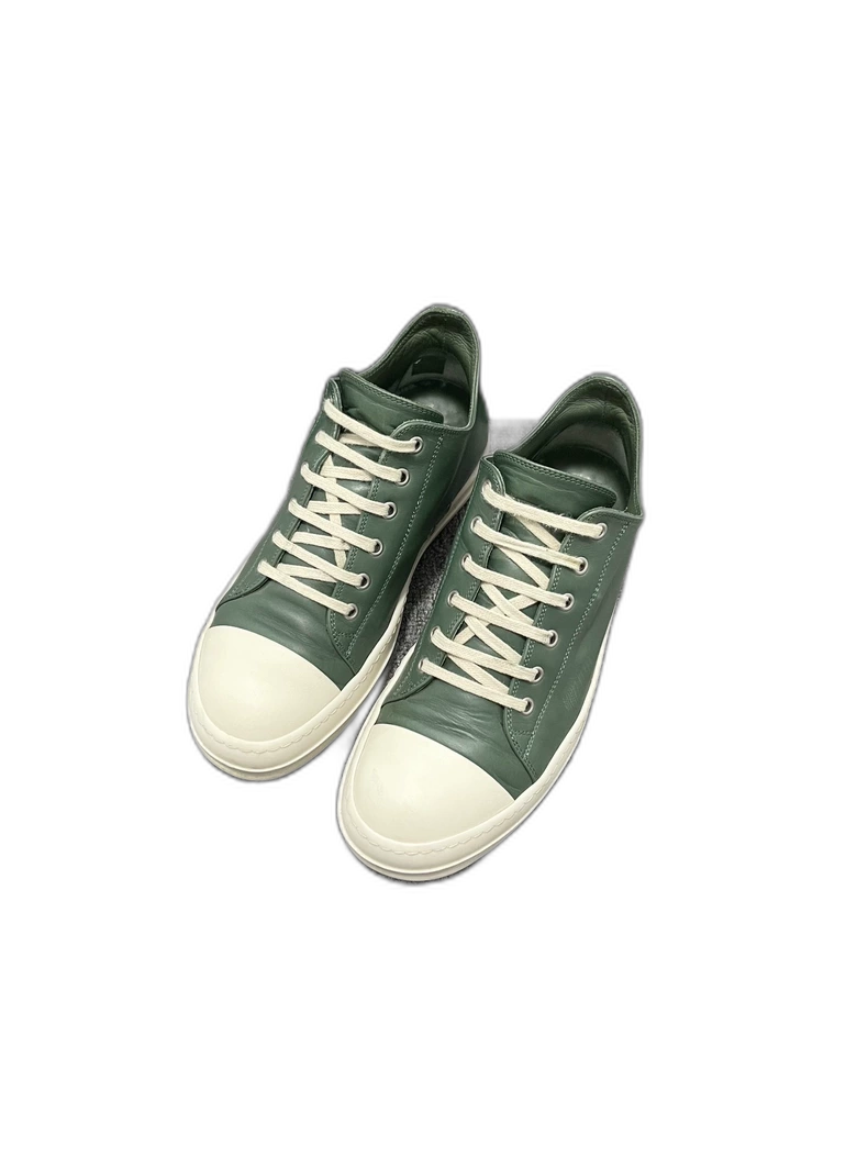 Rick Owens Low Top Green Sneakers-yf