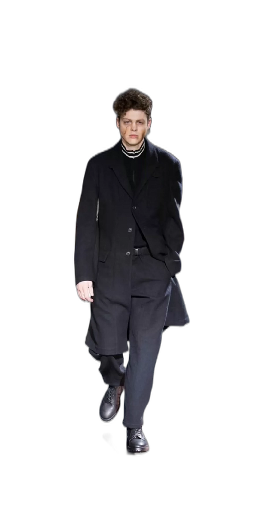 Yohji Yamamoto Coat and Pants Set