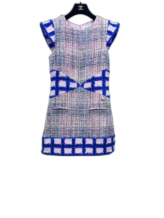 Chanel Waterfall Series Woven Dress