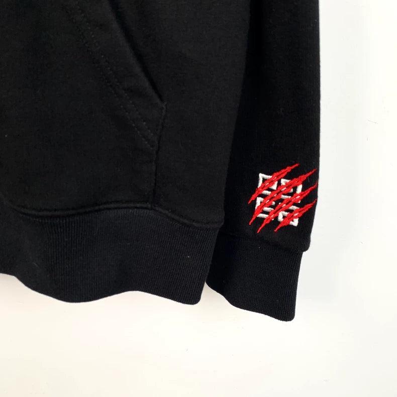 Givenchy Black Tiger Print Hoodie M