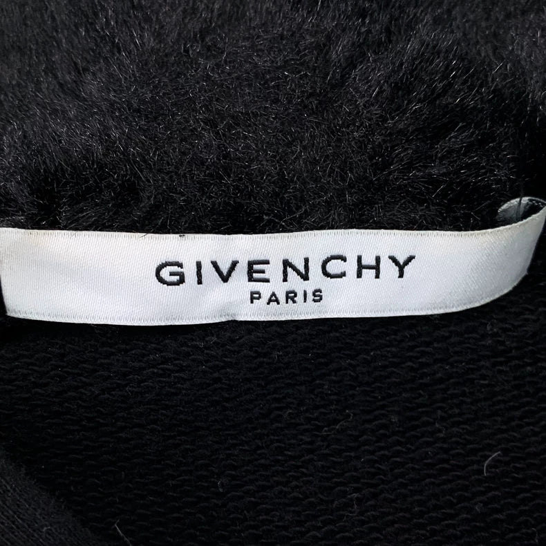 Givenchy Black Tiger Print Hoodie M