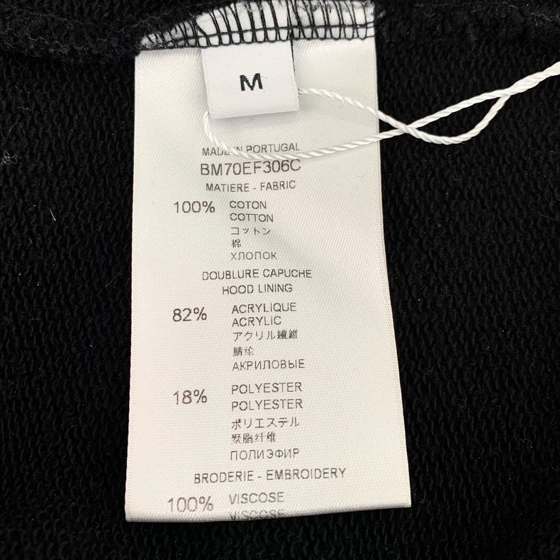 Givenchy Black Tiger Print Hoodie M