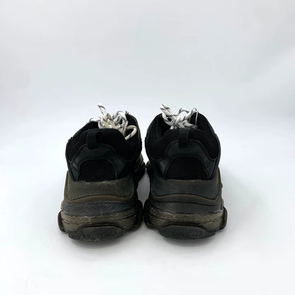 Balenciaga Black Thick Sole Sneakers