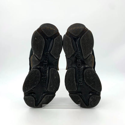 Balenciaga Black Thick Sole Sneakers