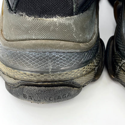 Balenciaga Black Thick Sole Sneakers