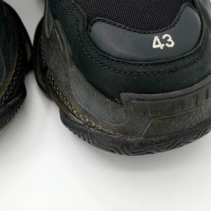 Balenciaga Black Thick Sole Sneakers