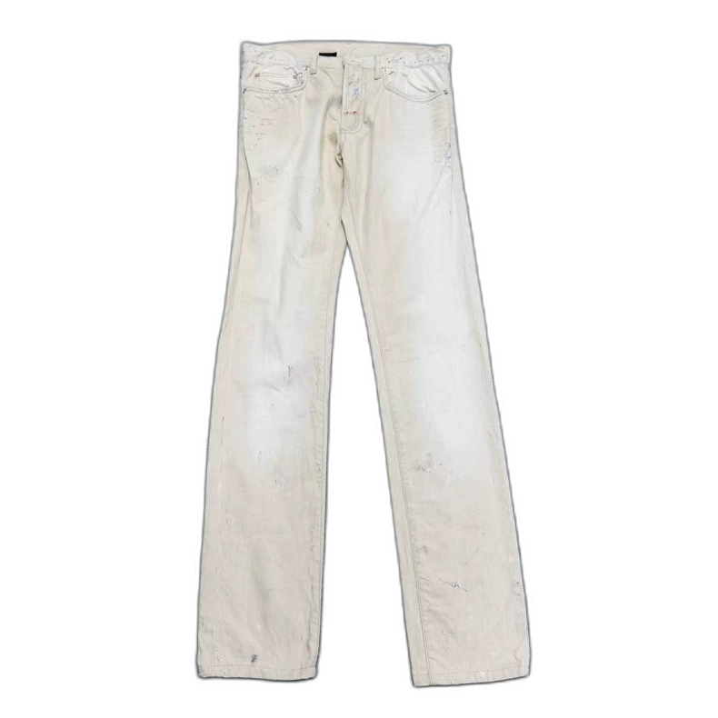 Dior Splash Paint Denim Jeans-zp